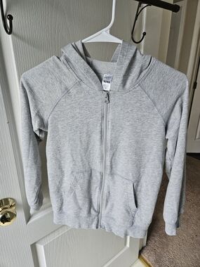 Kids' Light Gray Zip Hoodie - Carters